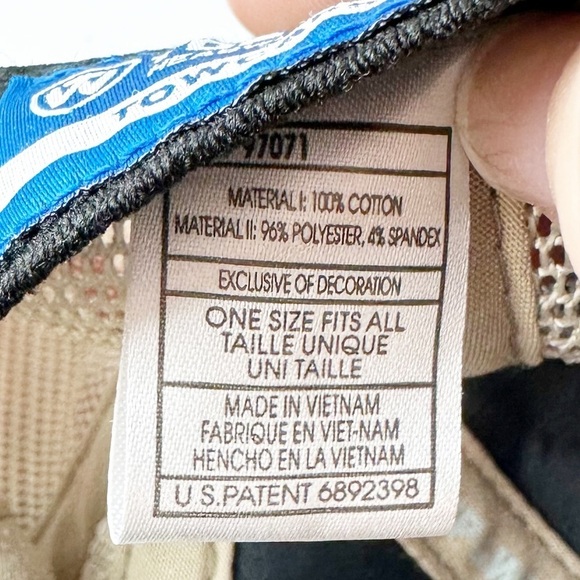 Kentucky Wildcats One Fit Distressed Denim American Flag Baseball Hat - Picture 4 of 10